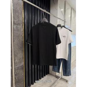 限定特価 2026新作限定 大人かっこいいPRADA半袖Tシャツコピー ブランド 優良