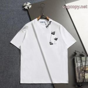 毎日更新 最終セール 根強い人気定番商品PRADAコピー 通販半袖Tシャツ
