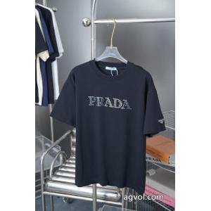 ブランド 激安 PRADA今流行 新作入荷新品 スタイリッシュで上品な半袖Tシャツ