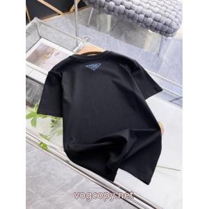 PRADA半袖Tシャツブランド 通販店ファッション通販 新価格で登場 爆発的人気オシャレ度がアップ