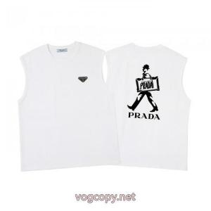 限定生産品 優れた生地 HOT新作登場半袖Tシャツコピー ブランド 通販 安心プラダ