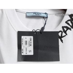 半袖Tシャツ偽物 通販 サイトPRADA夏季新作品 気軽に着れる 格好良いアイテム