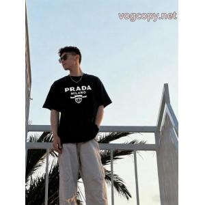 華やかに演出する 2026トレンド 希少お得！偽 ブランドプラダ半袖Tシャツ