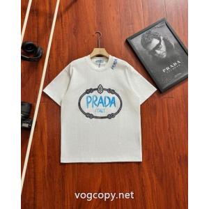期間限定SALE 肌触りの良い着心地抜群新作 人気アイテムが勢ぞろい半袖Tシャツ 2026スーパーコピーPRADA