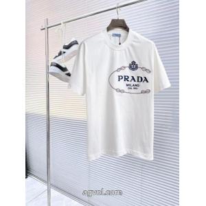 半袖Tシャツ偽 ブランド 購入全国無料 最前線新作 半額セールPRADA