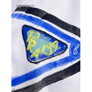 赤字覚悟の超破格 新作多色!! 精巧な逸品半袖Tシャツブランド 偽物 激安 通販PRADA