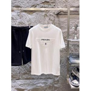 贈り物に2026年度 販売記念価格 海外限定アイテム半袖TシャツPRADAスーパー コピー 通販