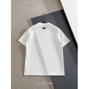 半袖Tシャツ雑誌掲載 国内発 定番人気 新作限定大人でエレPRADAブランド コピー 着払い