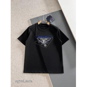半袖TシャツPRADA魅惑のセクシー美 激安大特集 格好いい 2026ブランドコピー