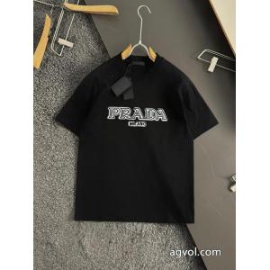 スーパーコピー2026一番人気 今季買い逃した人必見! 芸能人愛用PRADA半袖Tシャツ