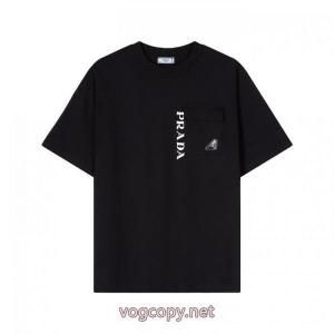 PRADAゴージャス感あふれる 韓国高級服 存在感が高い半袖Tシャツブランド フェイク
