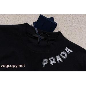 半袖TシャツPRADAスーパー ブランド コピー大人気で争奪戦 カワイイ雰囲気 店舗完売品