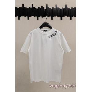 半袖TシャツPRADAスーパー ブランド コピー大人気で争奪戦 カワイイ雰囲気 店舗完売品
