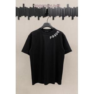 半袖TシャツPRADAスーパー ブランド コピー大人気で争奪戦 カワイイ雰囲気 店舗完売品