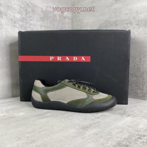 PRADA26春夏 圧倒的な高級感 おすすめする注目トレンドコピー ブランド 通販スニーカー..