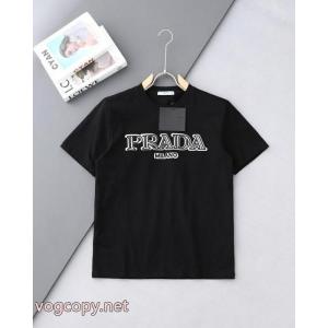 PRADAトレンド感溢れた 毎年定番 安心の激安通販ブランド コピー 販売半袖Tシャツ