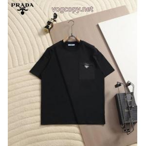 海外限定 今だけSALE 大人OK2026SSコピー 商品 販売PRADA半袖Tシャツ