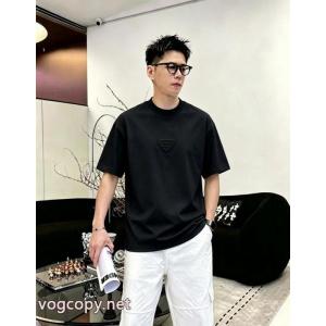 半袖TシャツPRADA超人気デザイン 注目を集めている 若々しい雰囲気激安 通販 ブランド