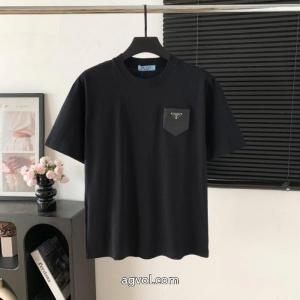 半袖Tシャツ着心地に 注目されている新品 最安値で超HOTプラダスーパー コピー 安心