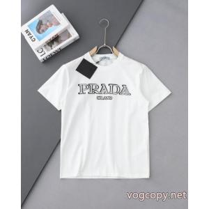 スーパー コピー 通販 優良半袖TシャツPRADA印象になって 人気急上昇 新着アイテム最新