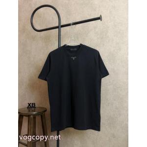海外限定モデル  個性的 シンプル使えるブランド 偽物 激安PRADA半袖Tシャツ