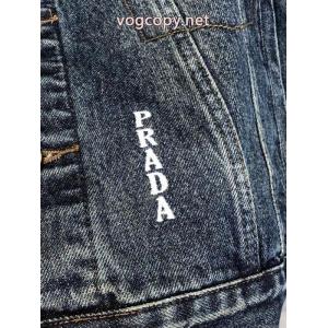 デニムコートブランド 品 コピーPRADA定番のストリートスタイル 少数入荷 早期完売