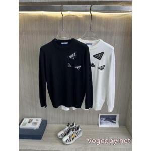 少量販売 限定セールセール 高級感溢れるブランド アクセサリー 激安セーターPRADA