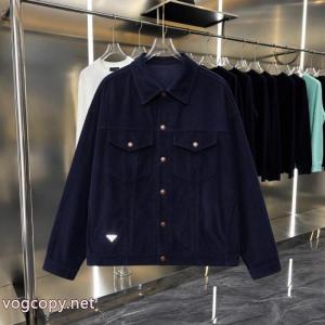 プラダ（PRADA）2026 FW新作トリコロールコアダウンカップルカジュアルコート