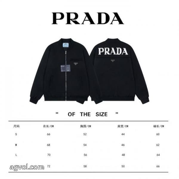 最高品質pradaプラダ・新作三角マークリベットファスナージャケット 5 