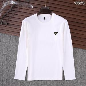 PRADA長袖Tシャツ偽 ブランド上品な印象に格上げ定番人気最新作