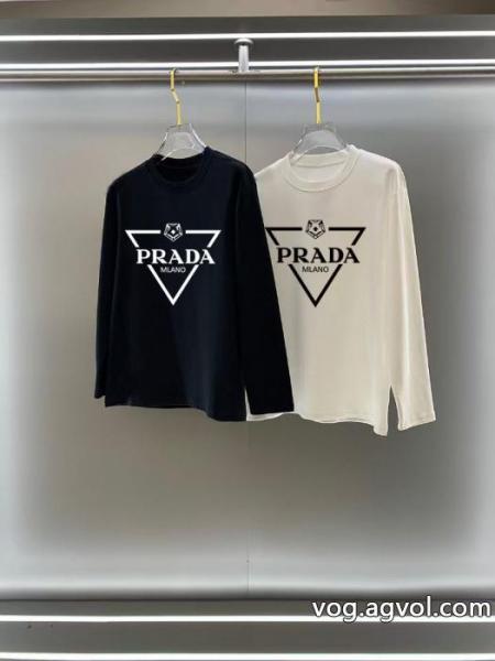 ブランド 通販 激安本日限定安い 大人で素敵 今だけセール長袖TシャツPRADA 0 