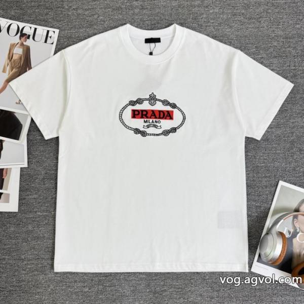     半袖Tシャツプラダ安心国内発送 良好な材質 新品人気上昇ブランド スーパー コピー.. 0 