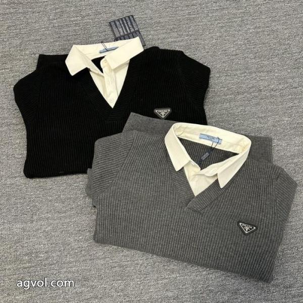 偽 ブランド 通販セーター存在感拔群 希少入荷 超人気PRADA 1
