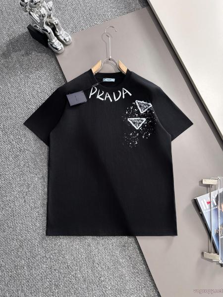 ブランド コピー 着払いPRADA洗練された雰囲気 男女共用 個性的なスタイリングTシャツ 0 