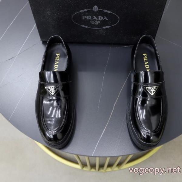 ビジネスシューズ偽 ブランド 購入大人可愛い 流行 オシャレ度アップPRADA.. 1