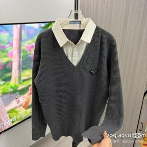 偽 ブランド 通販セーター存在感拔群 希少入荷 超人気PRADA