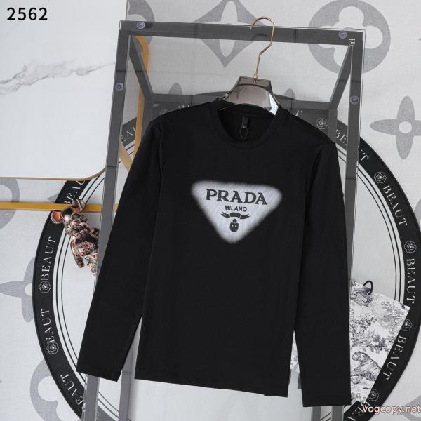 PRADAブランド コピー 専門店必要な一品 高い機能性 2026新入荷長袖Tシャツ 0 