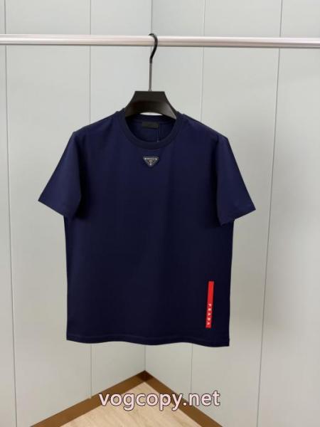 PRADAブランド コピー 販売 店Tシャツ完売品! 高級感が好評です 海外流行 1
