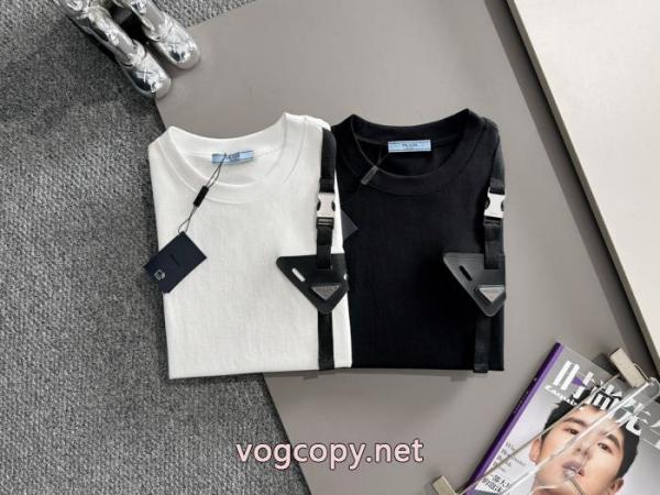 プラダ偽物 通販半袖Tシャツ新作限定上品な 絶対欲しい 希少価値大 5