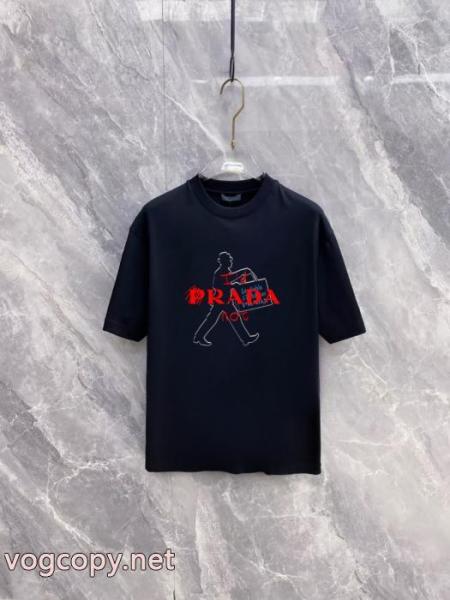 圧倒的人気 新色続々登場 大人気モデル激安 通販 ブランドPRADA半袖Tシャツ 1