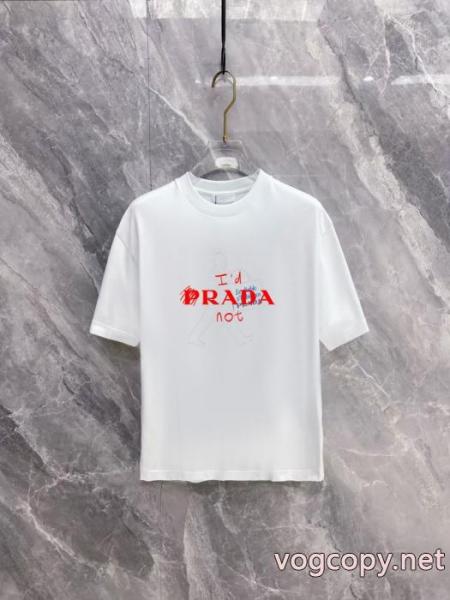 圧倒的人気 新色続々登場 大人気モデル激安 通販 ブランドPRADA半袖Tシャツ 5