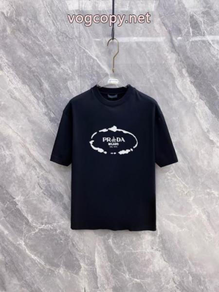 PRADA偽 ブランド 夏季限定販売 新作人気 2026のトレンド半袖Tシャツ 3