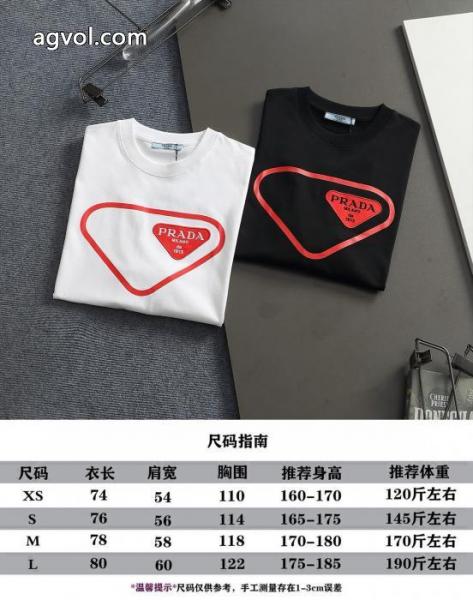 高評価アイテム 海外限定! 激安通販偽 ブランド PRADA半袖Tシャツ 3