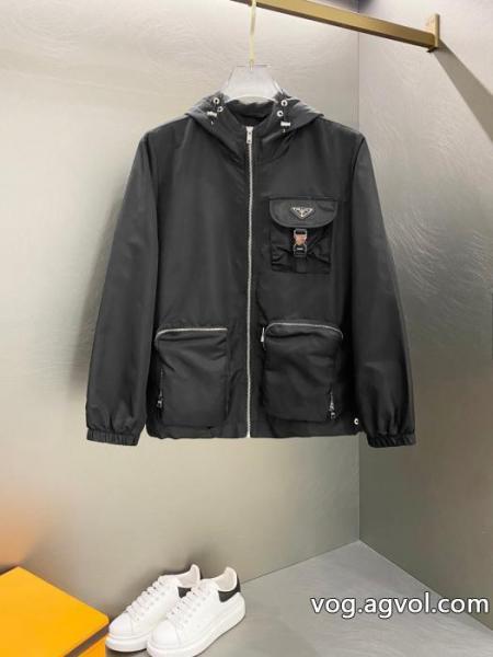 今季爆発的な人気定番商品 撥水素材 1点限り!VIP顧客セールシャツPRADA激安 ブランド.. 0