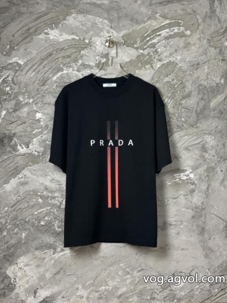 PRADA半袖TシャツHOT品質保証 ins同款アイテム 2026一番最高人気偽 ブランド 通販 0 