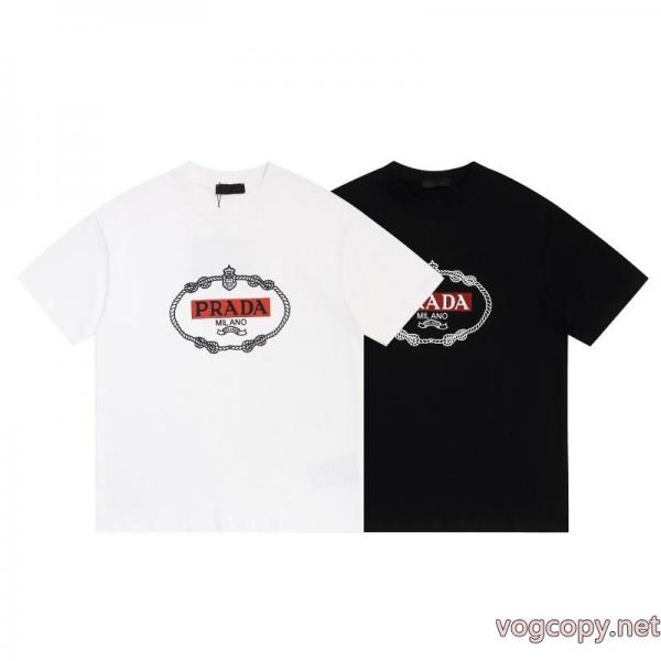 PRADA保温性の高い 全国無料品質保証 人気商品  偽 ブランド半袖Tシャツ 0 