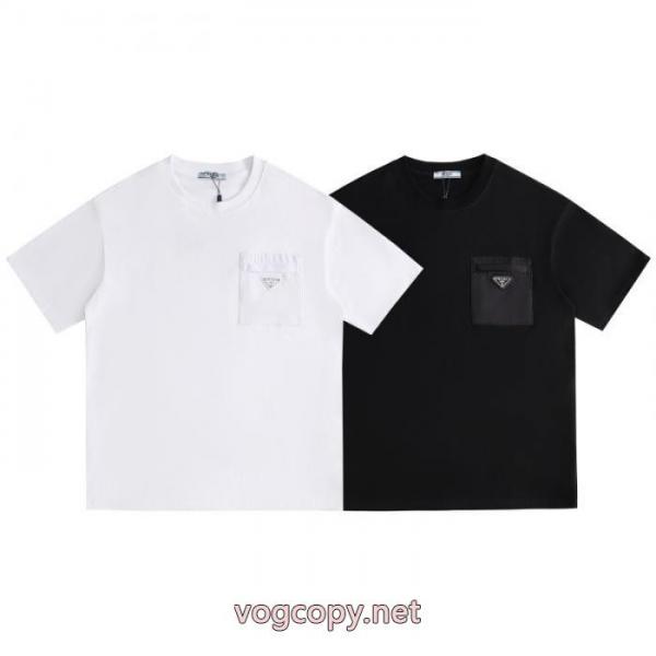 ブランド 通販PRADA半袖Tシャツ極上美品 少量再入荷 フォーマル多機能 4