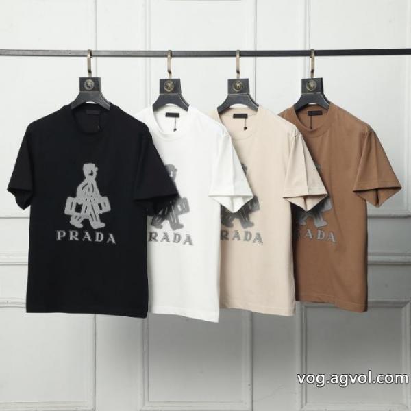 激安 通販 専門店PRADA激安新作 定番人気激安 新シーズン半袖Tシャツ 0