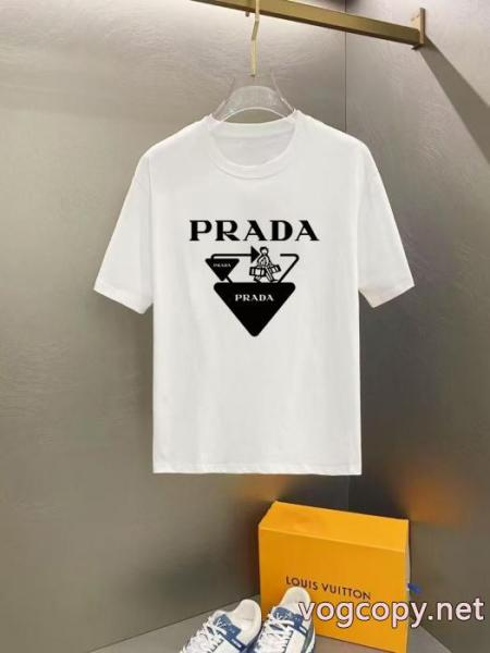 半袖TシャツPRADA完売間近 数量限定新品 即発送最新作!偽 ブランド 通販 1