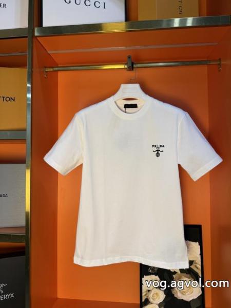 定番素敵 上品シックなお品 2026人気商品ブランド コピー 品半袖Tシャツプラダ 0 